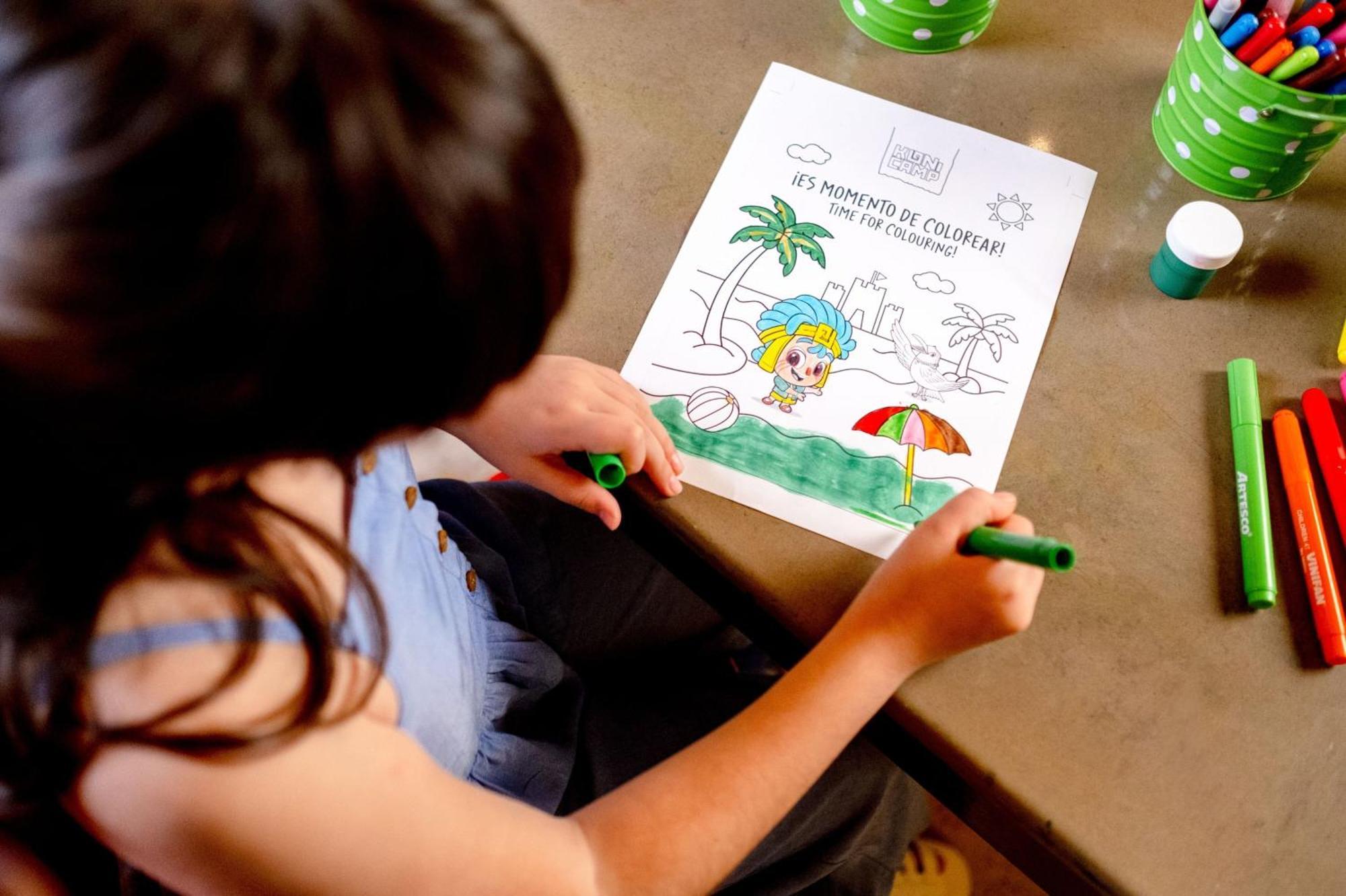 Hotel Paracas, A Luxury Collection Resort, Паракас Екстериор снимка Child colouring in a colouring book